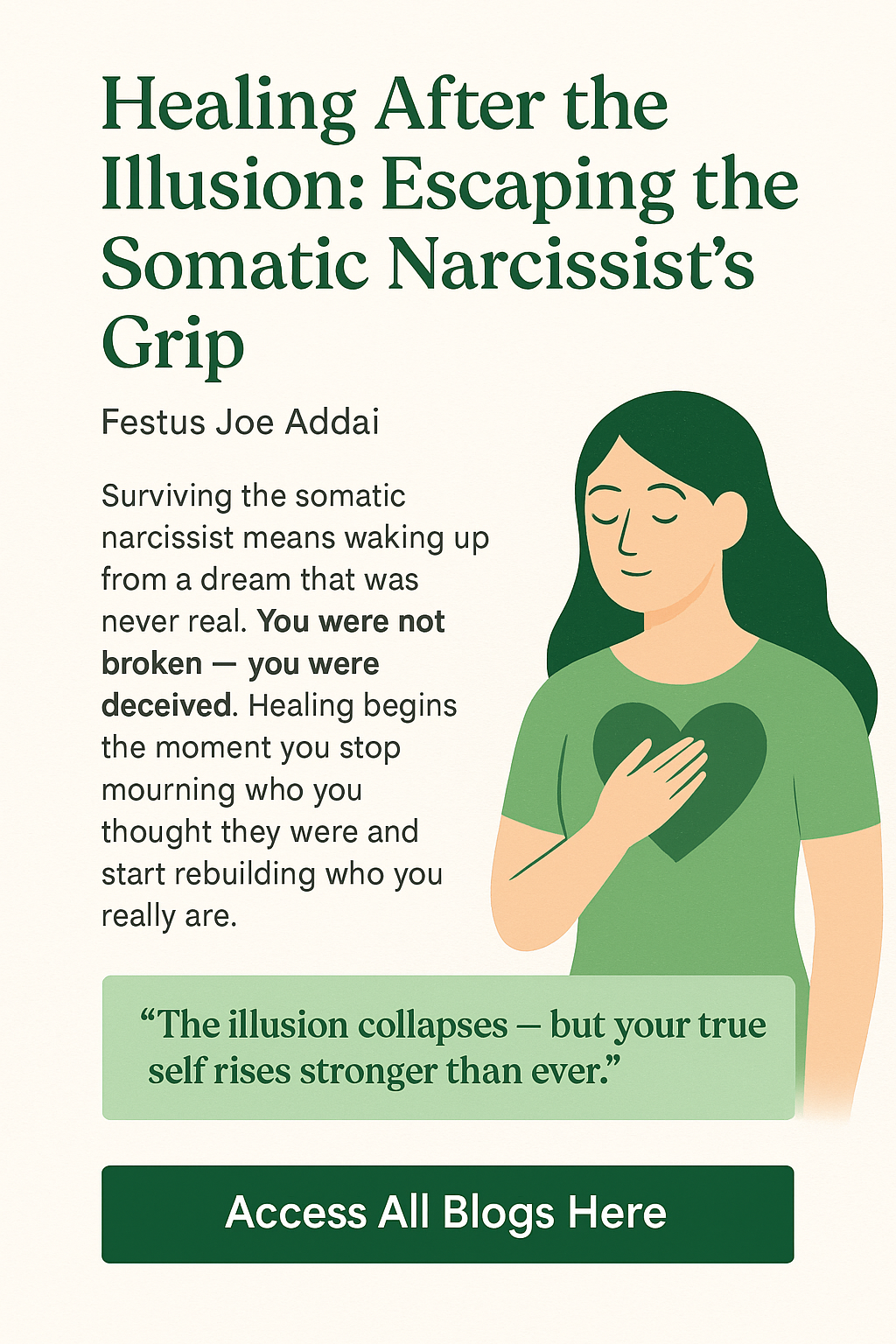Healing After the Illusion: Escaping the Somatic Narcissist’s Grip