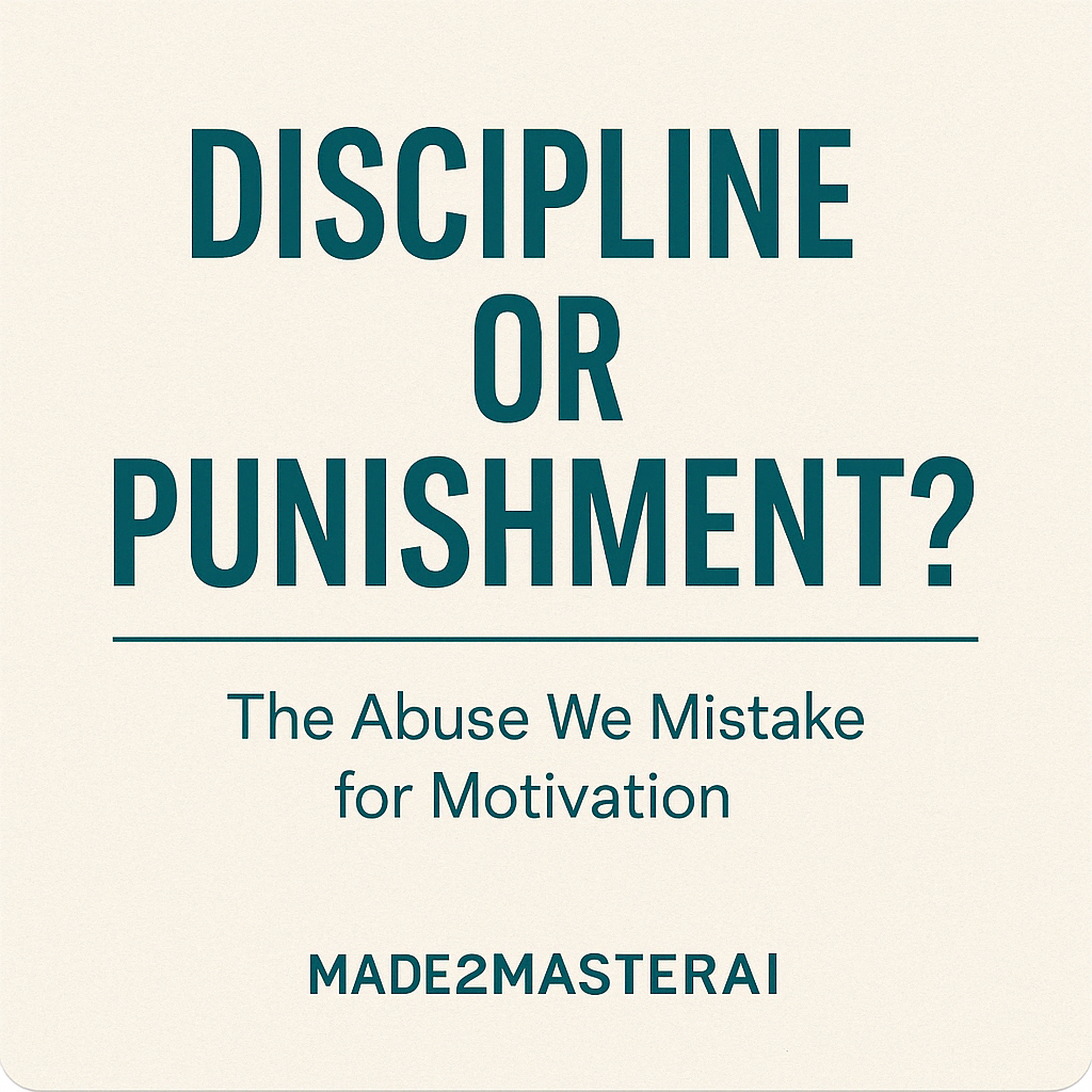 Discipline or Punishment?