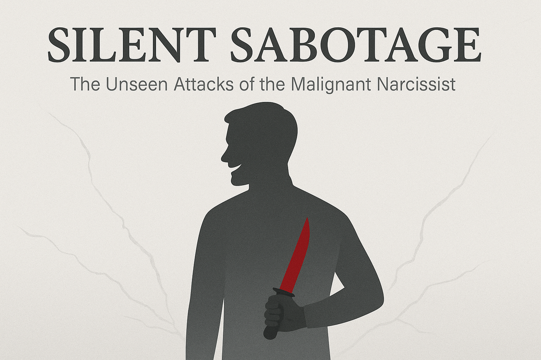 Silent Sabotage: How Malignant Narcissists Attack Without Being Seen