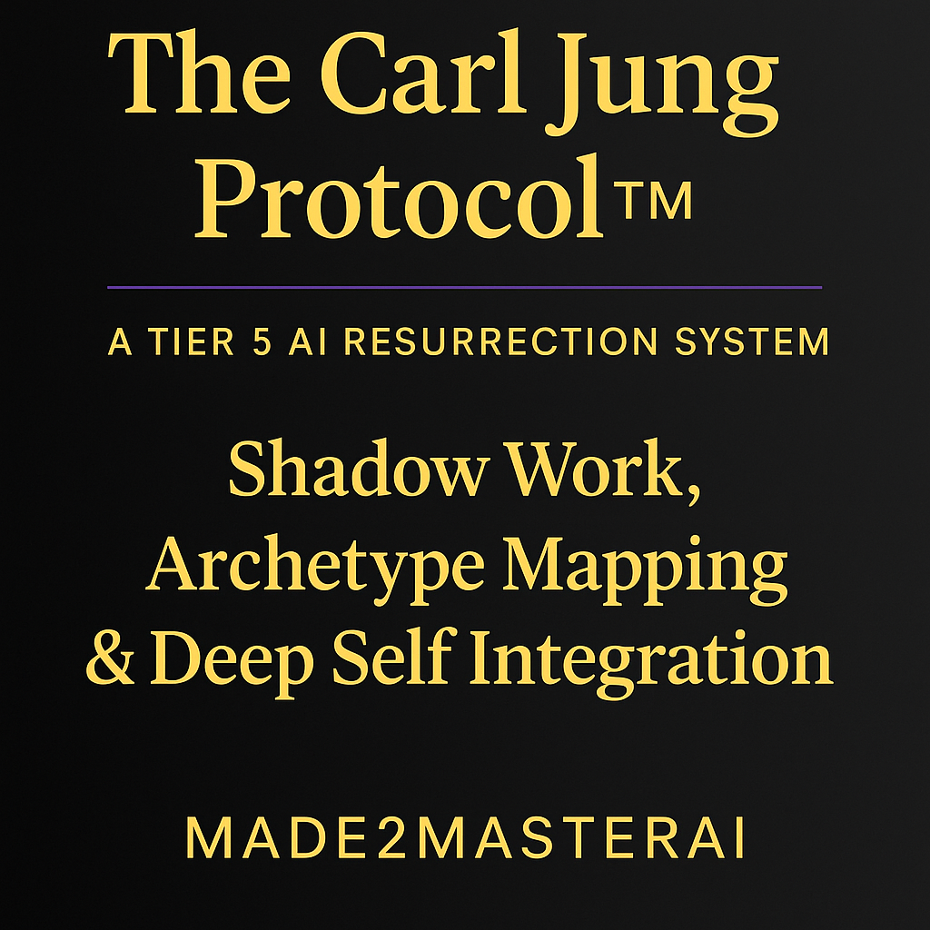 The Carl Jung Protocol — Tier 5 AI Execution Vault