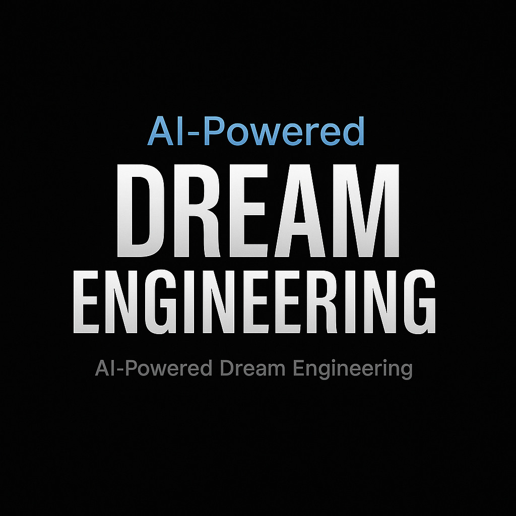 AI-Powered Dream Engineering — Tier 5 Execution System
By Made2MasterAI™ | Silent IP by Made2Master™

Made2MasterAI™ | Silent IP by Made2Master™
The only execution system designed to turn buried dreams into licensed digital legacy.